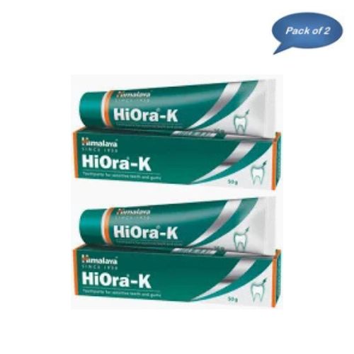 Himalaya Hiora-K Toothpaste 50 Gm Pack of 2