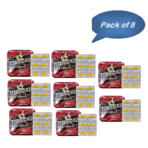 Mahamaya Titanic-K2 6 Capsules (Pack of 8)