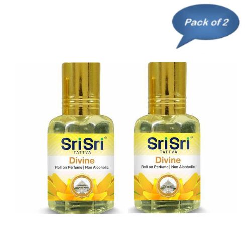 Sri Sri Tattva Divine Roll On Perfume 10 Ml (pack of 2)