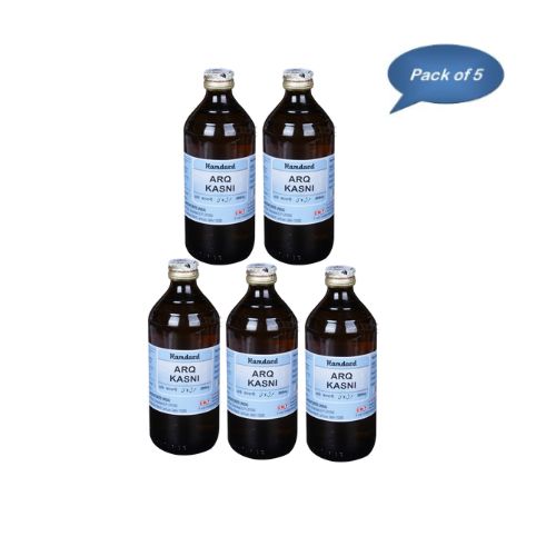 Hamdard Arq Kasni 500 Ml(Pack of 5)
