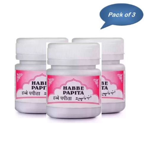 Rex Remedies Habbe Papita 60 Tablets (Pack Of 3)