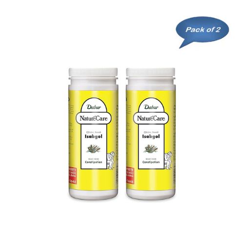 Dabur Nature Care Isabgol 375 Gm(Pack of 2)