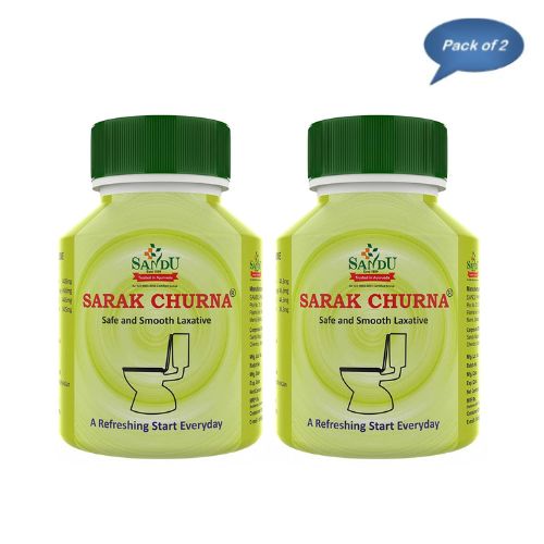 Sandu Pharmaceuticals Sarak Churna  200 Gm (Pack of 2)