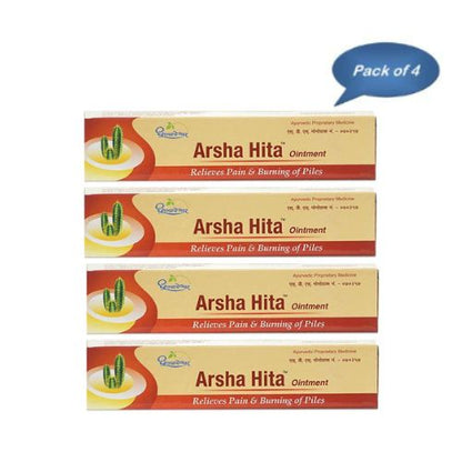 Dhootapapeshwar Arsha Hita Ointment 30 Gm (Pack of 4)