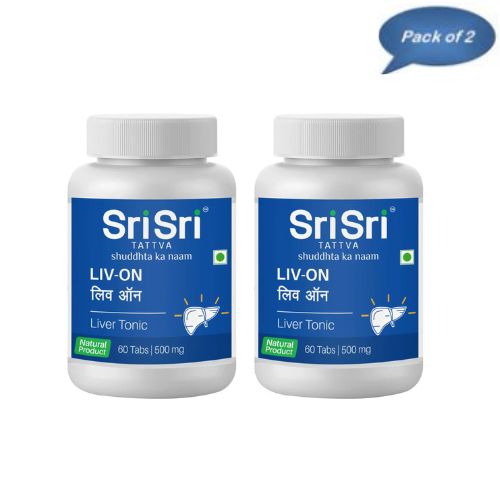 Sri Sri Tattva Liv On 60 Tablets(Pack of 2)