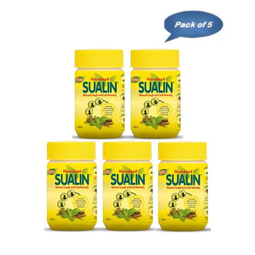 Hamdard Sualin Cough 60 Tablets ( Pack Of 5)