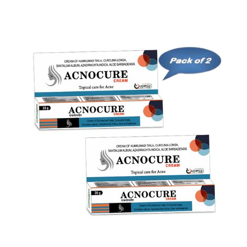 Shree Dhanwantri Herbals Acnocure Cream 30 Gm (Pack of 2)