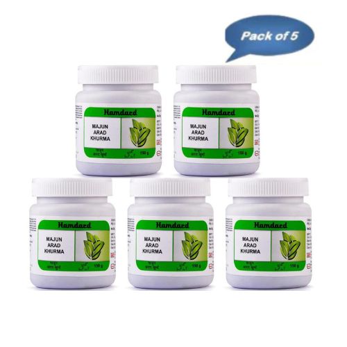 Hamdard Majun Arad Khurma 150 Gm (Pack of 5)