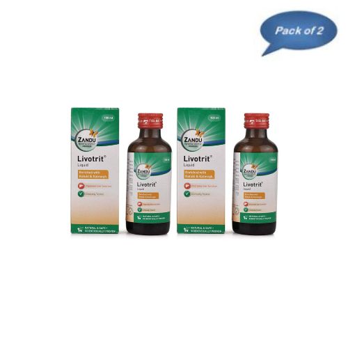 Zandu Livotrit Syrup 100 Ml(Pack of 2)