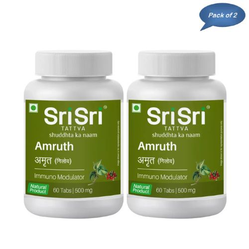 Sri Sri Tattva Amruth 60 Tablets (Pack of 2)