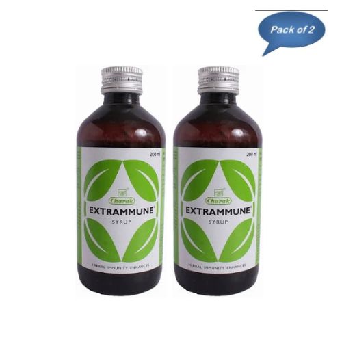 Charak Pharma Extrammune Syrup 200 Ml (Pack of 2)