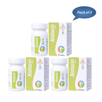 Virgo Uap Alstocin 30 Tablets (Pack Of 3)