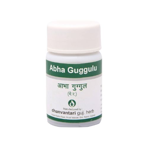 Dhanvantari Guj. Herb Abha Guggulu 60 Tablets