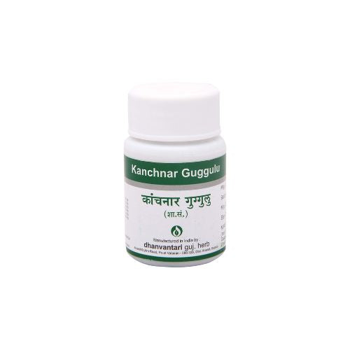 Dhanvantari Guj. Herb Kanchnar Guggulu 60 Tablets