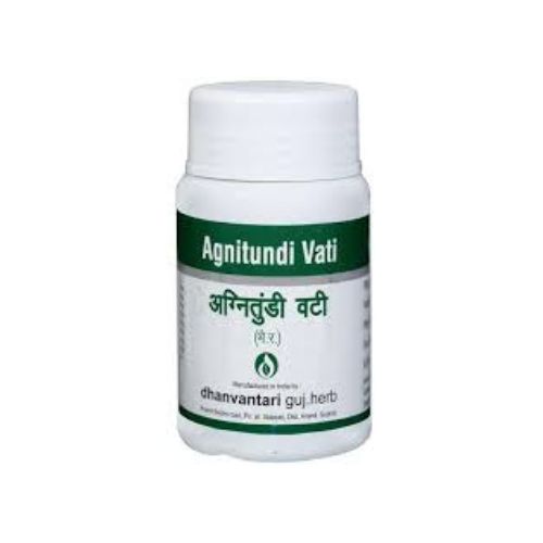 Dhanvantari Guj. Herb Agnitundi Vati 60 Tablets