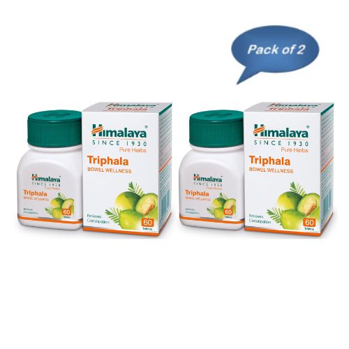 Himalaya Triphala 60 Tablets (Pack of 2)