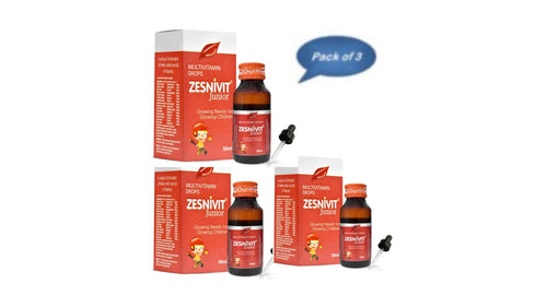 Alnavedic Zesnivit Junior Drop 50 Ml (Pack Of 3)