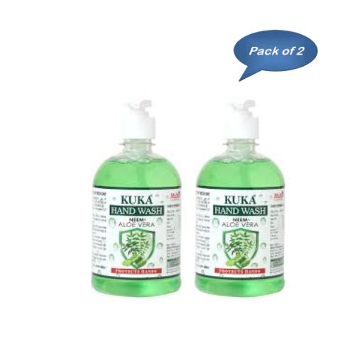 Multani Kuka Hand Wash Neem & Aloevera 500 Ml (Pack of 2)