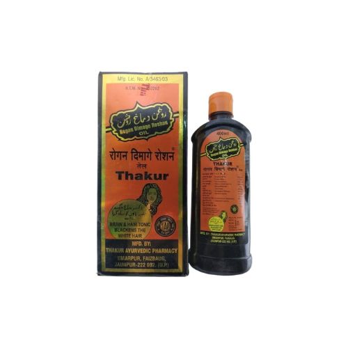 Thakur Ayurvedic Pharmacy Rogan Dimage Roshan Oil 400 Ml