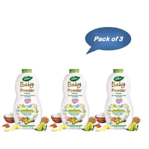 Dabur Baby Powder 300 Gm (Pack of 3)