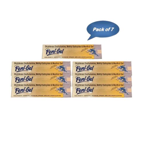 Technopharm Pvt Ltd Feni-Gel 5 Gm (Pack Of 7)