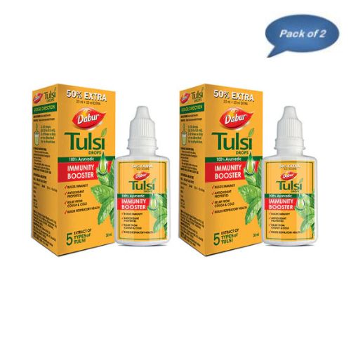 Dabur Tulsi Drops 30 Ml(Pack of 2)