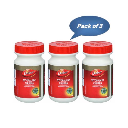 Dabur Sitopaladi Churna 100 Gm (Pack of 3)