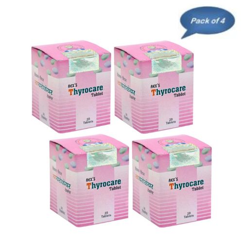 Rex Remedies Thyrocare 20 Tablets(Pack of 4)