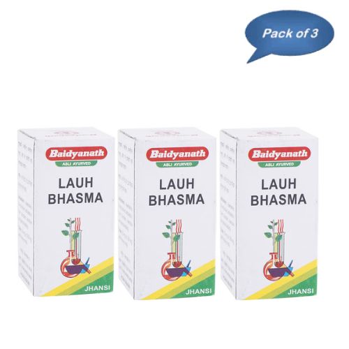 Baidyanath (Jhansi) Bhasam 5 Gm (Pack of 3)