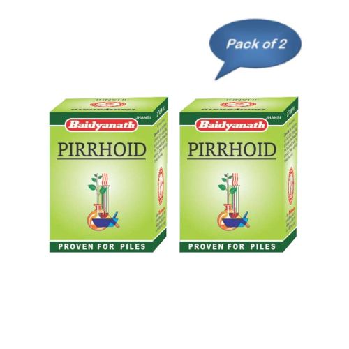 Baidyanath (Jhansi) Pirrhoid 25 Tablets (Pack of 2)