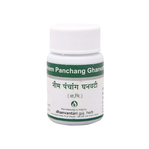 Dhanvantari Guj. Herb Neem Panchang Ghanvati 500 Gm