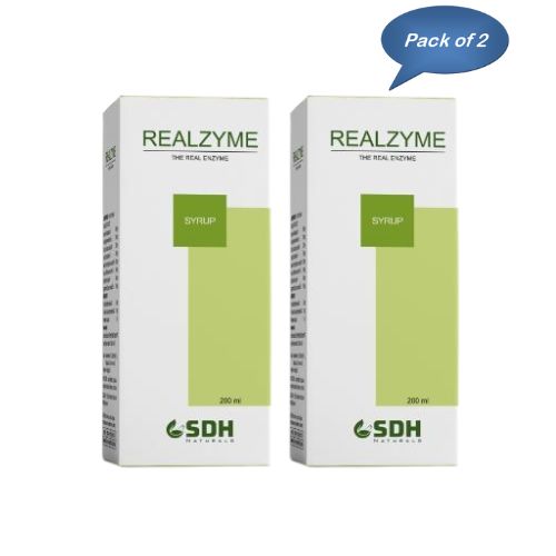 Shree Dhanwantri Herbals Realzyme Syrup 200 Ml (Pack Of 2)