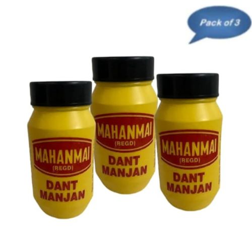 Mahanmai Dant Manjan 35 Gm (Pack of 3)