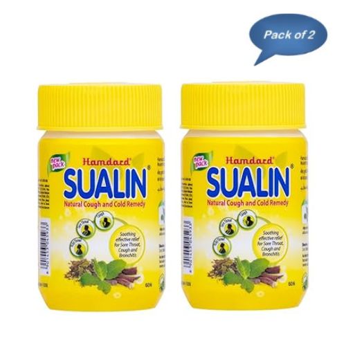 Hamdard Sualin Cough 60 Tablets(Pack of 2)