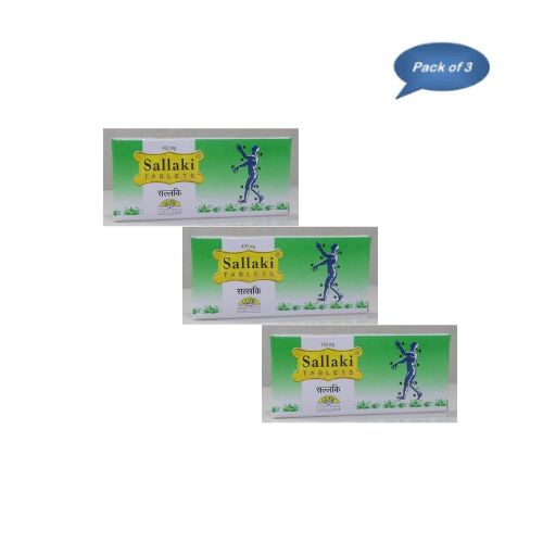 Gufic Biosciences Ltd Sallaki 400 Mg 10 Tablets (Pack of 3)