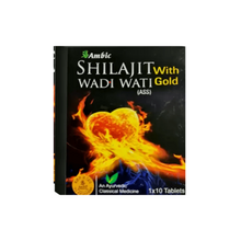 Ambic Shilajit With Wadi Wati Gold 10 Tablets