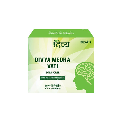 Patanjali Divya Medha Vati-Extra Power 120 Tablets