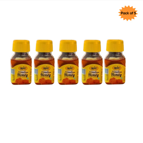 Apis India Himalaya Honey 50 Gm(Pack of 5)