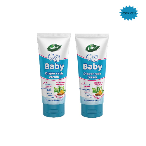 Dabur Baby Diaper Rash Cream 50 Gm(Pack of 2)