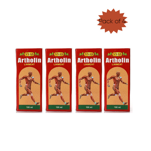 Vyas Artholin Liniment 100 Ml(Pack of 4)