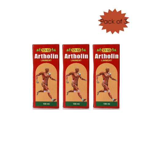 Vyas Artholin Liniment 100 Ml(Pack of 3)