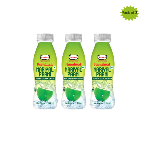 Hamdard Nariyal Paani 200 Ml(Pack of 3)