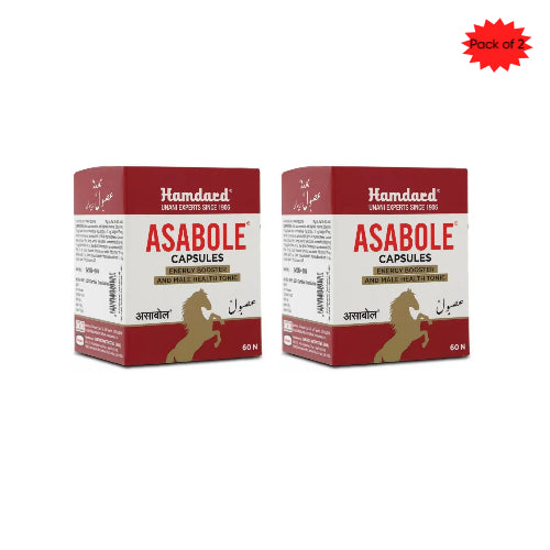 Hamdard Asabole 60 Capsules(Pack of 2)