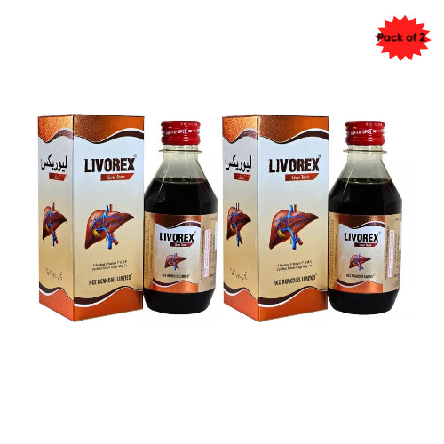 Rex Remedies Livorex Syrup 100 Ml(Pack of 2 )