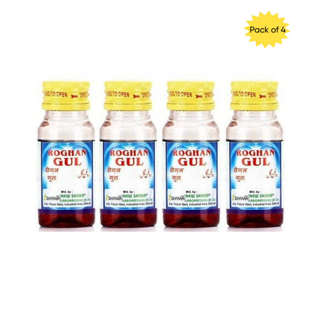 New Shama Raughan-E-Gul 60 Ml(Pack of4)
