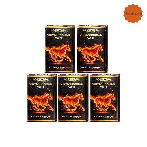 Vyas Viryashodhan Vati 50 Tablets(Pack of 5)