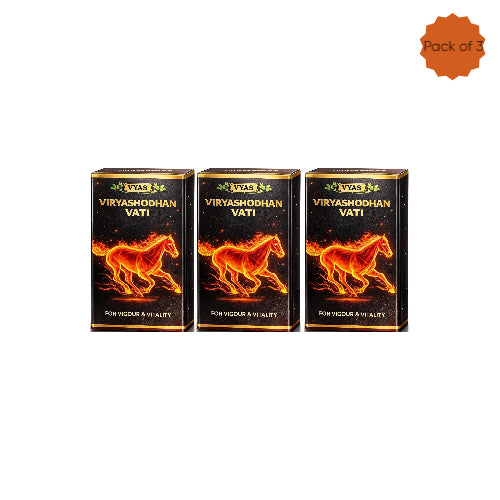 Vyas Viryashodhan Vati 50 Tablets(Pack of 3)