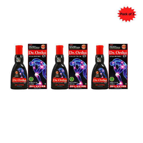 Divisa Dr. Ortho Oil 120 Ml(Pack of 3)