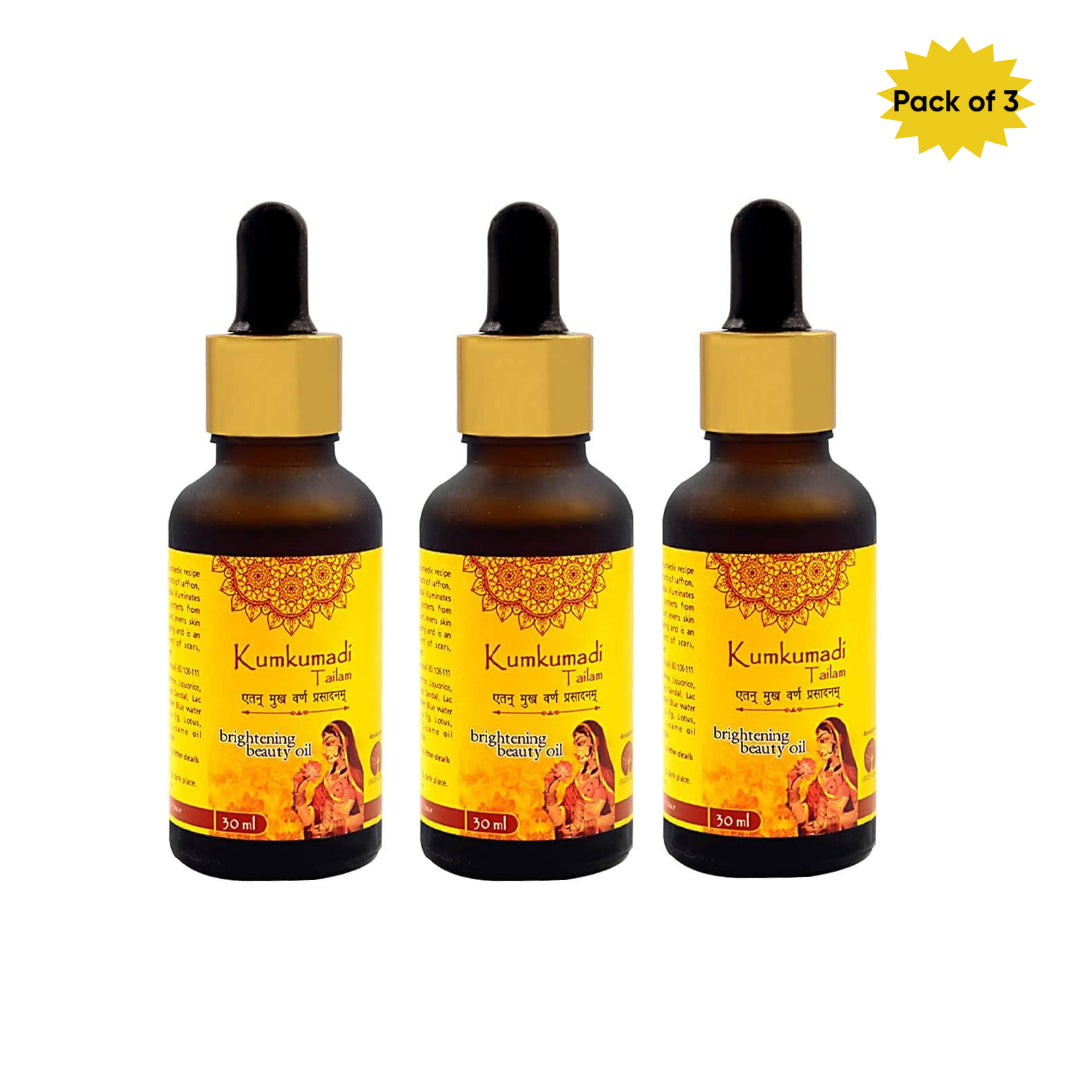 Alna Kumkumadi Tailam 30 Ml(Pack of 3)
