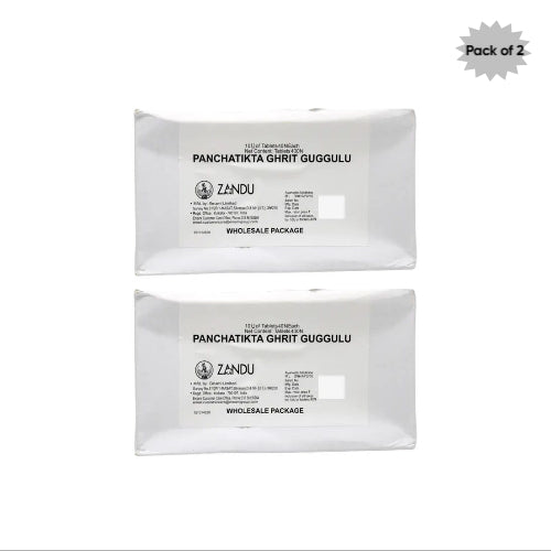 Zandu Panchatikta Ghrit Gugglu 40 Tablets(Pack of 2)